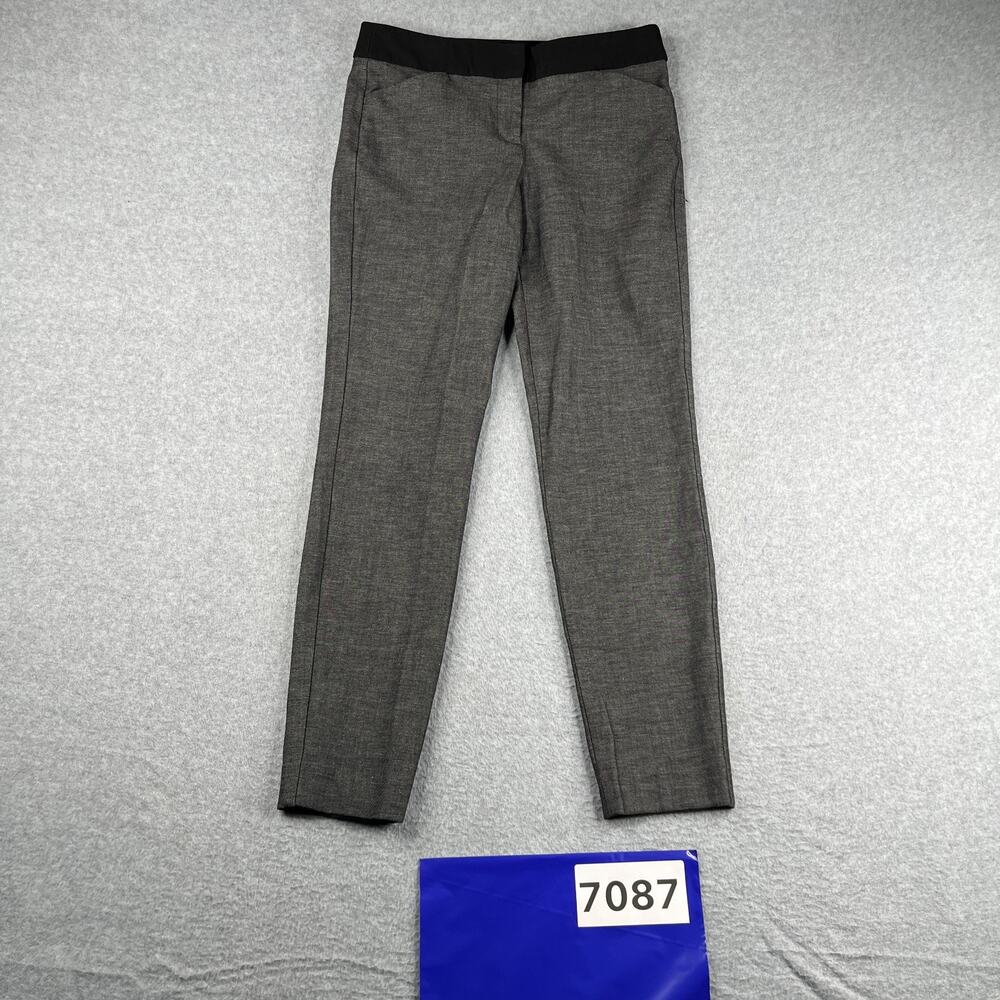 Express Editor Pants Womens Size 00R Gray Casual Stretch